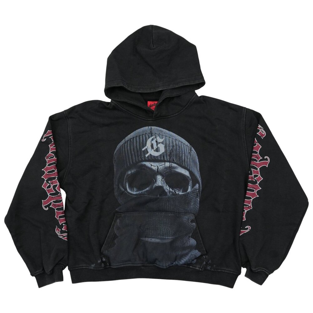 Godspeed Balaclava Szn Pullover Hoodie Black